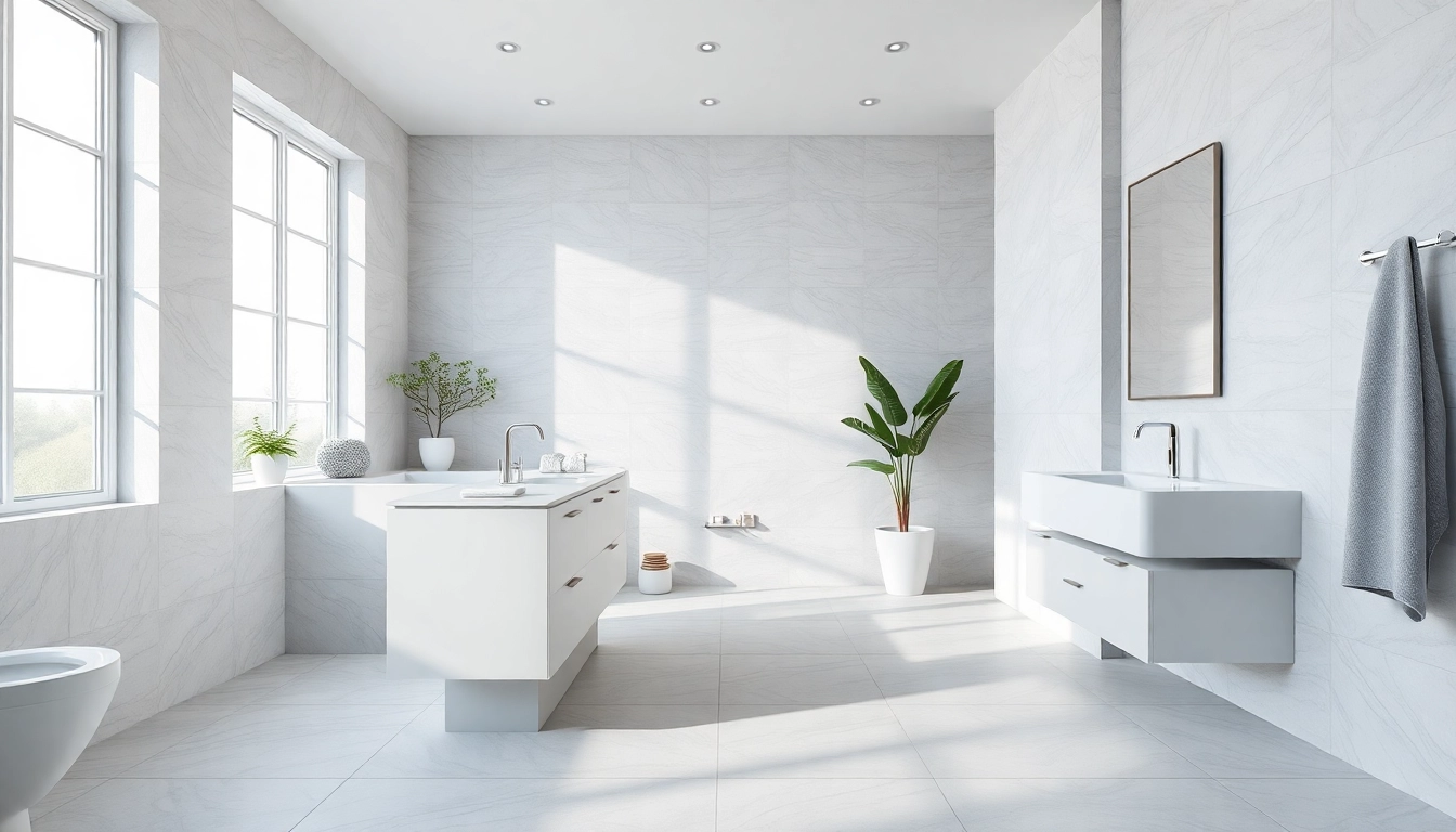 Enhance your bath reconstruction with stylish fixtures and modern design elements.
