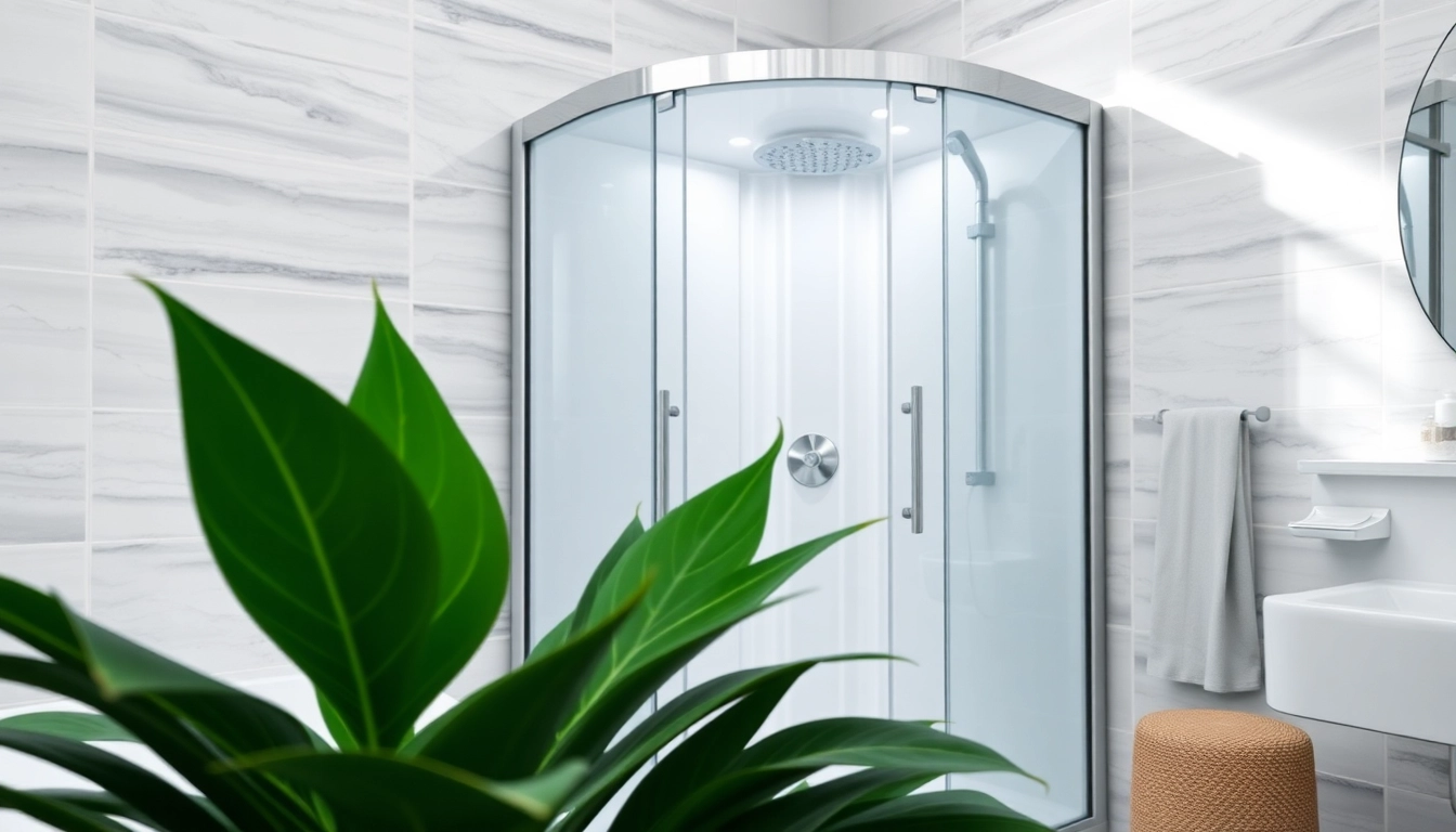 Verwöhne dein Badezimmer mit der eleganten sonni Duschkabine, einem modernen Designhighlight.